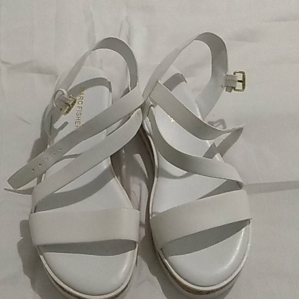 COPY - WHITE MARCK FISHER SANDLES